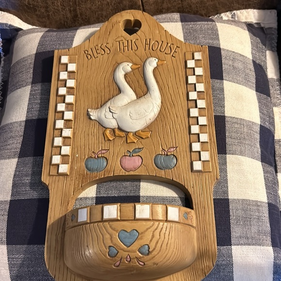 Vintage Burwood Pocket Duck Wall Decor 1988 - Picture 2 of 6
